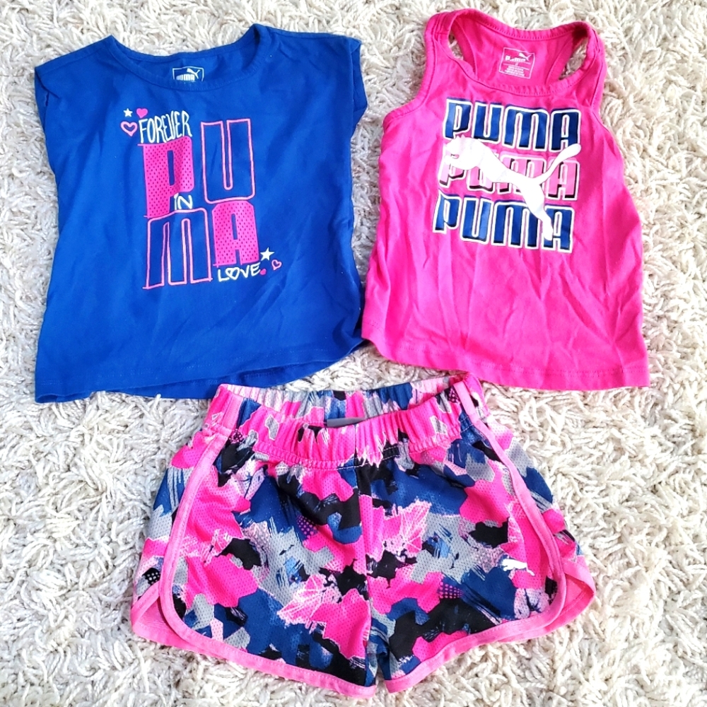 2T Girl Puma Matching Set